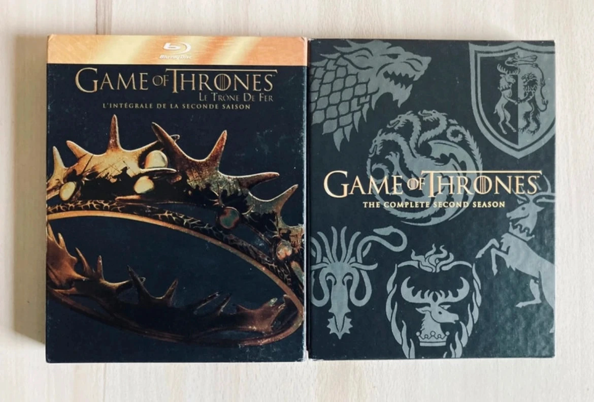Caixa de Blu-ray das 3 primeiras temporadas de Game of Thrones. – photo 4